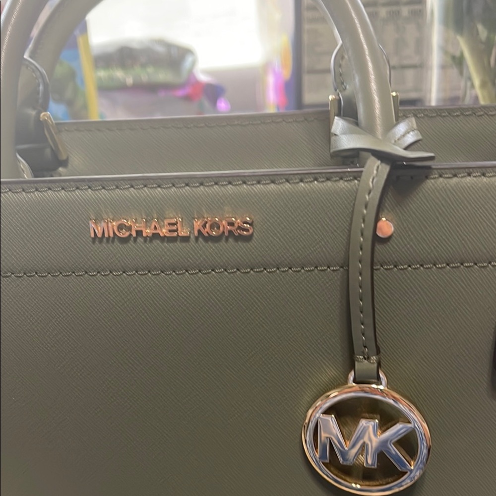 Michael Kors Gray Handbag
